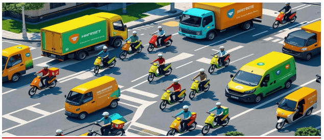 Logistics and delivery vehicles contributing to lubricant and engine oil market growth